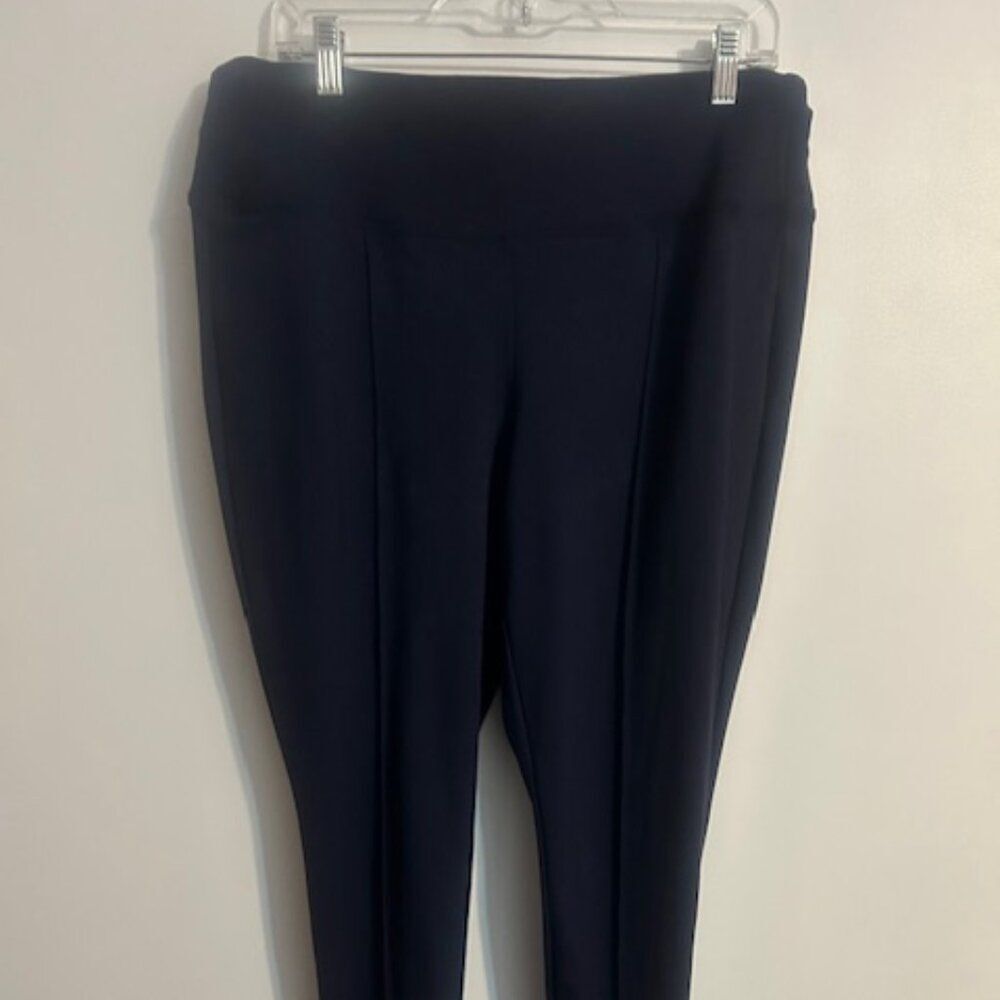 Apt 9 Navy-Blue ankle-length leggings, size XL